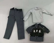 1/6Th Game Player Lyon Residents Of Evil Pant Shirt Coat 3 Pcs/Set Fit 12Inch Male Body