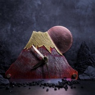 富士山系列 - 日出富士 Rise at FUJI - 銅製座枱鐘 Copper Clock