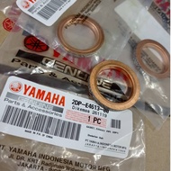 NMAX NVX N MAX NMAX  AEROX GASKET EXHAUST EXHAUST GASKET PIPE (ORIGINAL100%YAMAHA) 2DP-E4613-00/BK7-