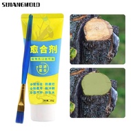 SIJIANGMOLD Tree Wound Sealant, Tree Repair 100g Grafting Tree Sealer,  with Brush Smear Agent Plant