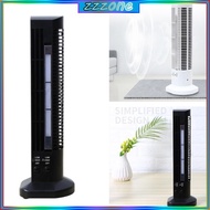 zzz Adjustable Tower Table Fan Quiet Air Cooler Stand-Up Bladeless Fan Portable Cooling Fan for Bedroom Living Room Offi