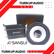 PAKET AUDIO MOBIL SANSUI POWER 4 CHANNEL SUBWOOFER 12 INCH NEW-LULASHOP58