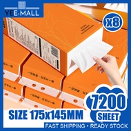 4 Ply/7200 Sheets Wall Hanging Soft Facial Tissue Deluxe Paper Air-cushion Facial Tissue Cheerful Tisu Toilet Paper 悬挂纸巾