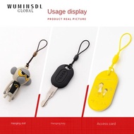 WUMINSDL DIY Handmade Accessories, Nylon Rope Plastic 8-shaped Elastic Rope,  Access Card Hanging Ro