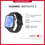 [Best Seller] HUAWEI WATCH FIT 3 Smartwatch | Ultra-Slim Bezel-Free Design | 1.82" AMOLED Display | 