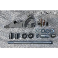 MOTOR LC135  PAKAI DICS BRAKE PUMP  MODIFY PNP GUNA ARM Y15 COMBO BELAKANG BUSH BEARING SHAFT SET