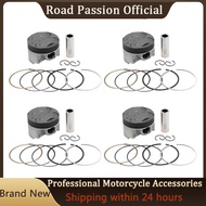 4 sets Motorcycle Bore Size STD 56 mm +25 +50 +75 +100 Piston & Piston Ring Kit For YAMAHA FZR400RR 