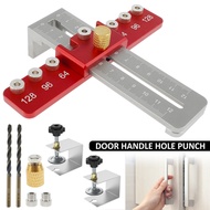 Cabinet Hardware Jig Cabinet Hardware Jig Aluminum Alloy Cabinet Handle Drill Guide Adjustable Drill Template Guide Tool for Door Drawer