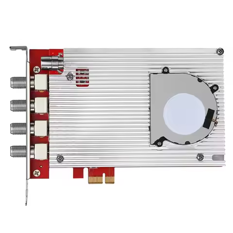 TBS6508 Multi-standard Octa Tuner PCI-E Card DVB-S2 DVB-T2 DVB-C ISDB-T PCIe Receiver for Servers
