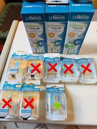 [全新] Dr. Brown's Options+ 防脹氣奶樽及奶嘴  / Dr. Brown's 窄樽奶嘴