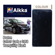 PROTON EXORA 0168 TRANQUILITY BLACK 2K CAR PAINT / CAT KERETA 2K