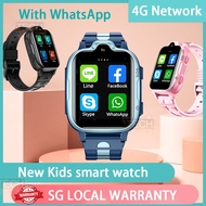 Local warranty New upgrade kids smart watch with WhatsApp , 4G NETWORK