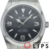 นาฬิกาข้อมือผู้ชาย Rolex Explorer 1 (รุ่นแรก) 214270(G) ตัวเรือนสแตนเลส สีดำ ขัดเงา รุ่นปี 2010 สภาพ