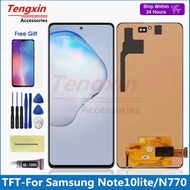 Note10 Lite N770 Lcd For Samsung Galaxy Note 10 Lite Lcd Display Touch Screen Digitizer Parts For Sa