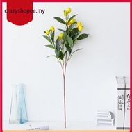 [CRAZYSPE]A Bunch Artificial Lemon Branch with Green Leaves Artificial Fruit Lemon Tree