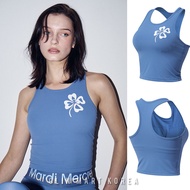 MARDI (ACTIV) BEURRE ULTIMATE comfort racerback tank clovermardi_DEEP BLUE IVORY