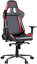 HyperX Blast Gaming Chair - Ergonomic Gaming Chair, Leather Upholstery Video Game Chair - Red Black PC Racing Tilt Gaslift Foam Armrests Office Secret Hyper X Chair Lab