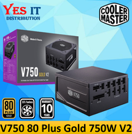 Cooler Master V750 80 Plus Gold 750W Gold V2 Full Modular Gaming Power Supply PSU ( MPY-750V-AFBAG-U