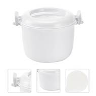 【Quality】 Rice Cooker Microwave Steamer Pasta Cookware Maker Cup Pot Mini Oven Travel Food Vegetable Bowl Portable Pressure Cooking