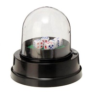 DCR Electronic Automatic Dice Roller Cup / Dice Shaker with 2 Game Sheets (exclude batteries)