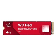 Western Digital 4TB WD Red SN700 NVMe Internal Solid State Drive SSD for NAS Devices - Gen3 PCIe, M.