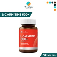 Vitamin_Conner Supplement L-Carnitine 500+ L-Arginine 60 Tablets Burn And Build Muscle InterCare Fas