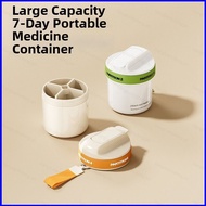 HT1 Travel light-proof medicine box Portable moisture-proof sealed packaging box for seven days a we