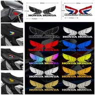 1 Pair Honda Wing Motorcycle Reflective Sticker NEW STYLE HONDA Wing Fuel Tank Cover Motorcycle Body