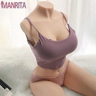 MANRITA Silicone Big Ass Double Channels Vagina Sex Toys fake pussy male masturbation Sex Doll