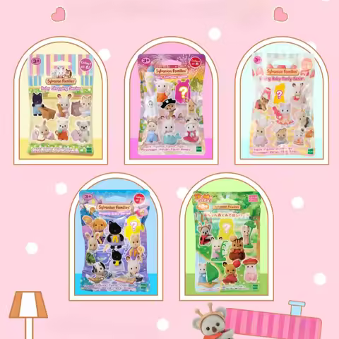 Sylvanian Families Cute Kids Toys for Girls Calico Critters Ternurines Anime Figures Baby Series Bli