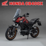 1:12 Scale HONDA CB400X Little Monkey Motorcycle Model Toy Car Alloy Diecast Rubber Tire Shock Absor