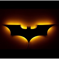 Batman lamp creative Batman LED night light wall lamp home decoration bedside lamp super hero logo l