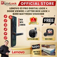 LENOVO E3 PRO DIGITAL LOCK + DOOR VIEWER + LETTER BOX LOCK  + $200 MATTRESS VOUCHER