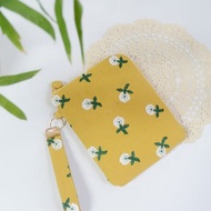 黃色系刺繡布料閱讀器保護套 防水 官網同款 kobo包 hyread 客制