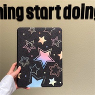 Ipad Case 360 rotation Cartoon Star With Pen Tray Acrylic Material Air4 Air5 10.9 gen7 gen8 gen9 10.