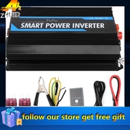 Zhuida 2000W 12V to 220V Pure Sine Power Voltage Inverter Transformer Auto Converter Car Eletric RV Boat Accessories