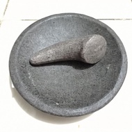 Cobek batu Original Cobek Batu Asli Cobek Coet Asli Cobek Bubut Batu Cobek Batu Asli Jumbo Besar Uku