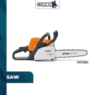 STIHL Chainsaw MS180 with Guide Bar &amp; Chain Portable Cordless Chainsaw Gergaji Rantai Mesin Potong Pokok