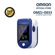 omron Fingertip PULSE Oximeter จอแสดงผล OLED เลือดออกซิเจน Monitor Finger Heart Rate Monitor สำหรับเ