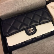 CHANEL Lambskin Classic Quilted Flap Wallet