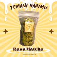 KRIPIK PISANG MATCHA LUMER VIRAL / BANANA CHIPS MATCHA MELTED / CEMILAN SNACK KERIPIK PISANG