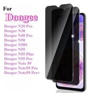 For Doogee Note59 Pro Plus Full Cover Privacy Glass Phone Screen Protector For Doogee N55 N50S N50 N