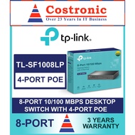 TP-LINK TL-SF1008LP 8-PORT 10/100MBPS DESKTOP SWITCH WITH 4-PORT POE
