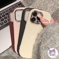 Simple INS Solid Color Case For Realme 12 C51 C65 C67 C53 C55 C30 C35 C33 C21Y C30S C25s C15 C12 C11