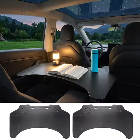 For Tesla Model 3 Y Model YL Model 3 Highland Model Y Juniper Car Steering Wheel Laptop Tray Food De