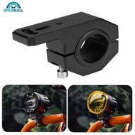 OPENMALL Aluminum Alloy Motorcycle Bumper Spotlight Auxiliary Lamp Bracket LED Head Light Tube Clamp