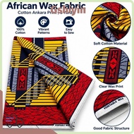GSHIYMY African Wax Fabric - Colorful Ankara Prints, 6 Yards Cotton for Sewing