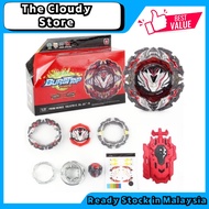 Ready Stock  Flame Beyblade Burst B-195 Prominence Valkyrie.Ov.At'-0 DB Beyblade with LR Launcher 