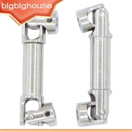 2x Spline Design Universal Drive Joint For FMS 1/24 FCX24 RC Car Accessories Silver