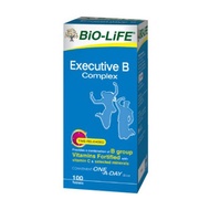 BiO-LiFE Executive B Complex 100Tablets Biolife Bio life